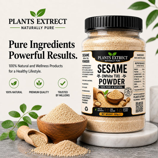 Plants Extrect Sesame Powder (White Till)  | 100% Pure & Natural