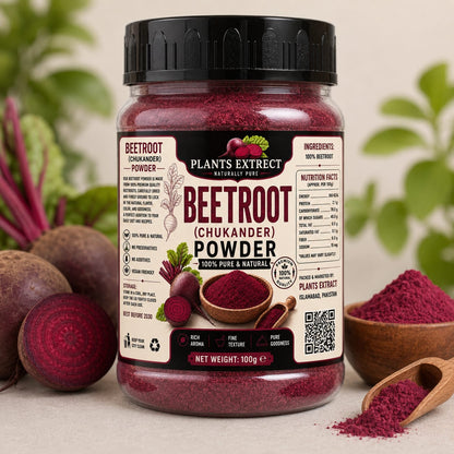 Beetroot (Chukander) Powder – 100% Pure & Natural Premium Beetroot Powder