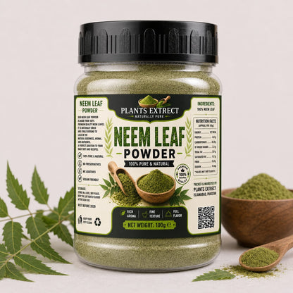 Premium Neem Leaf Powder – 100% Pure & Natural |Plants Extrect | 100g