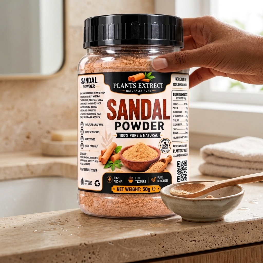 Sandalwood Powder (Sandal) – 100% Pure & Natural Premium Sandalwood Powder