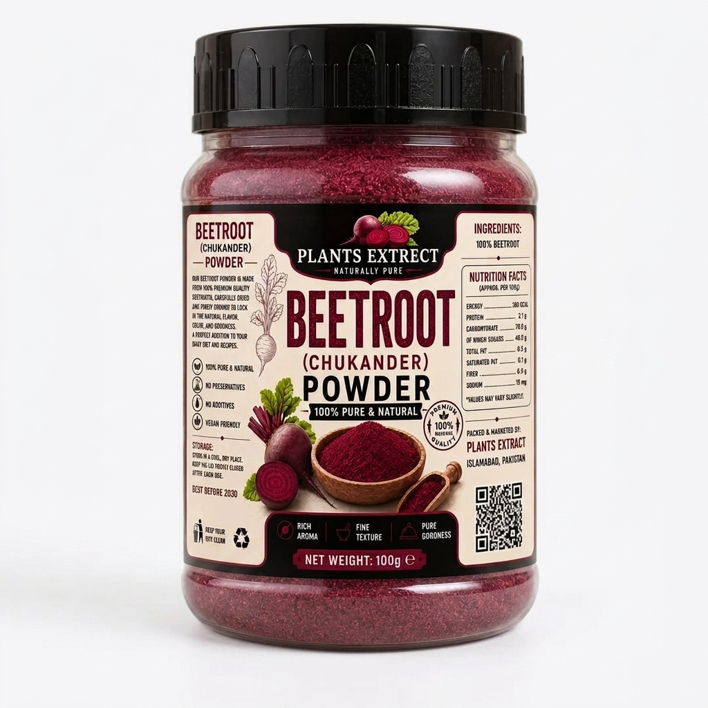 Beetroot (Chukander) Powder – 100% Pure & Natural Premium Beetroot Powder