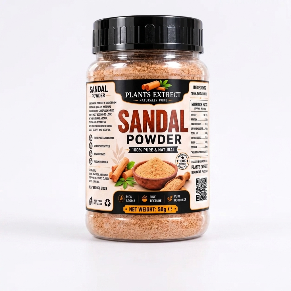 Sandalwood Powder (Sandal) – 100% Pure & Natural Premium Sandalwood Powder