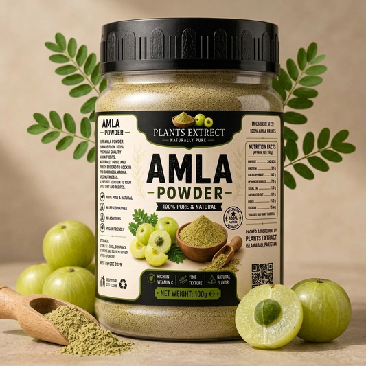 Premium Amla Powder – 100% Pure & Natural | Plants Extrect | 100g