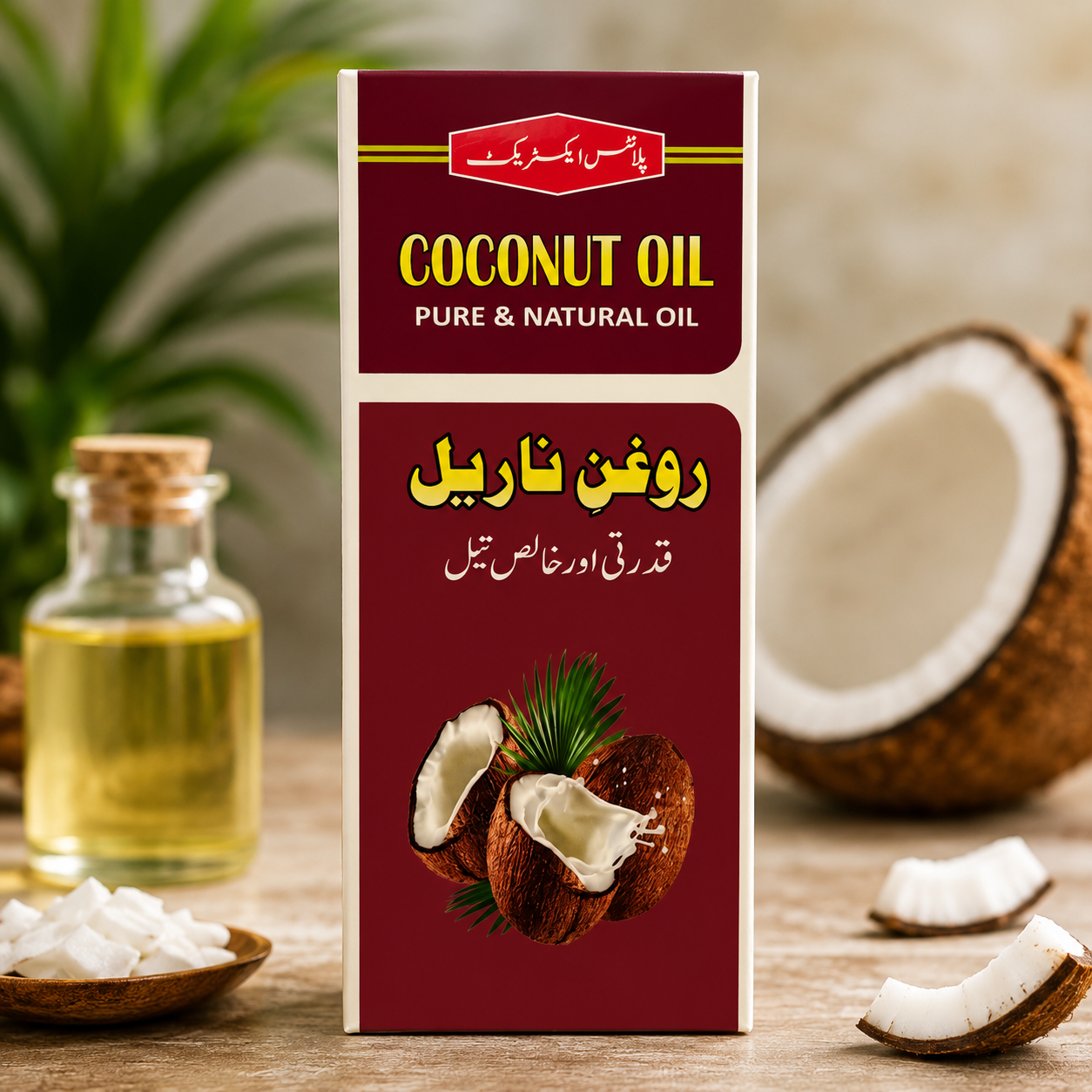 Coconut Oil | Pure & Natural Coconut Oil for Hair & Skin Care