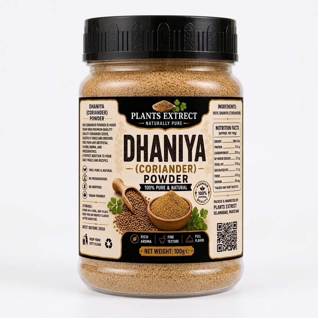 Plants Extrect Dhaniya Powder (Coriander Leaves)100g  | 100% Pure & Natural