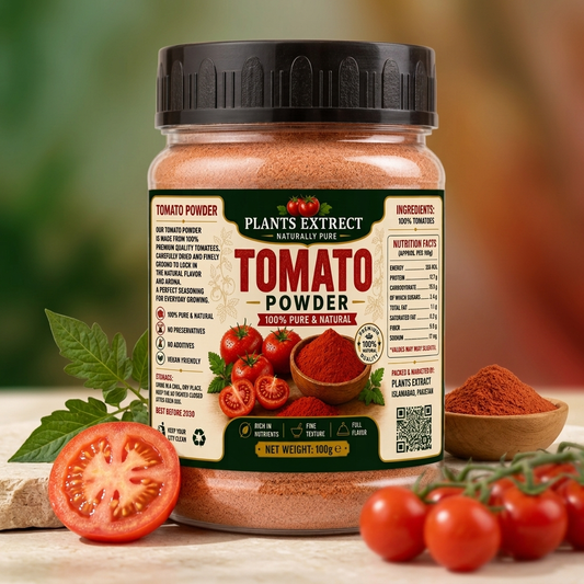 100% Pure Tomato Powder 100g | Natural Tomato Extract | Premium Quality | Plants Extrect