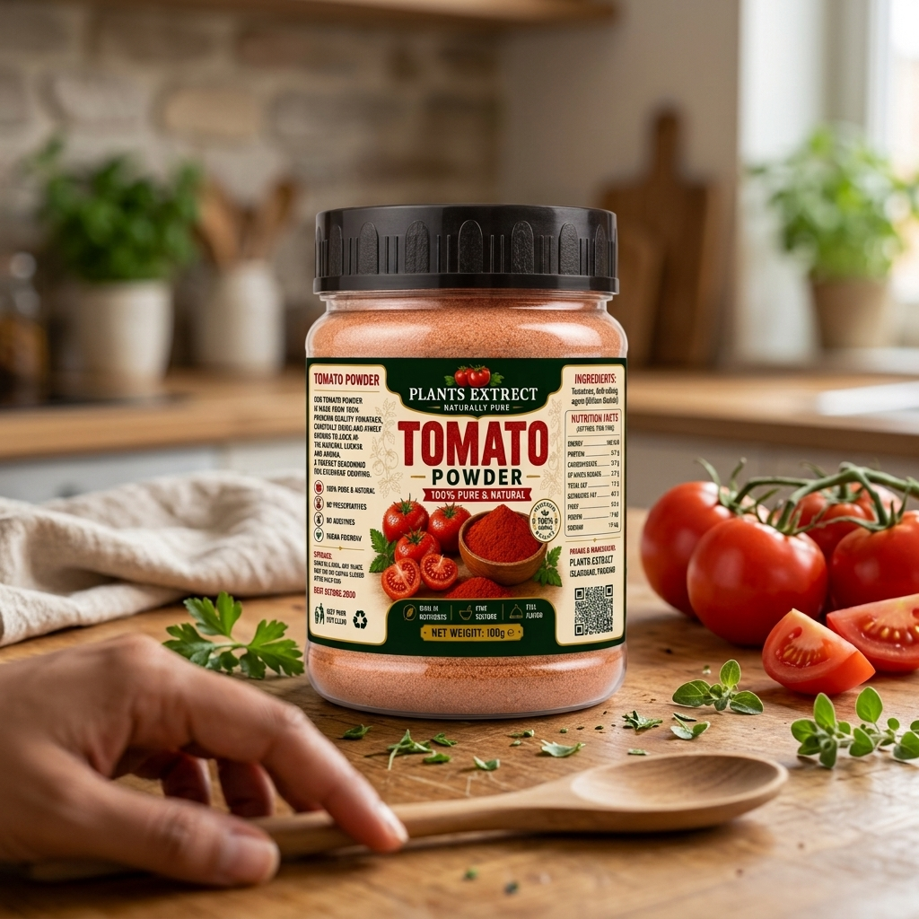 100% Pure Tomato Powder 100g | Natural Tomato Extract | Premium Quality | Plants Extrect