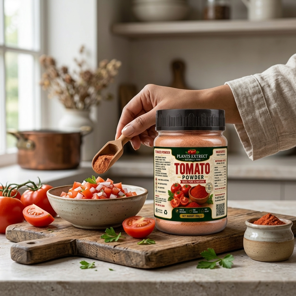100% Pure Tomato Powder 100g | Natural Tomato Extract | Premium Quality | Plants Extrect