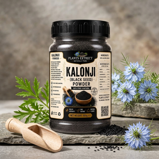 Premium Kalonji (Black Seed) Powder – 100% Pure & Natural  Plants Extract | 100g