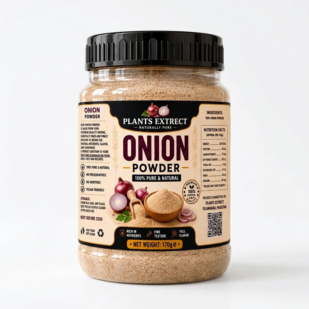 Plants Extrect Onion Powder 100g | 100% Pure & Natural