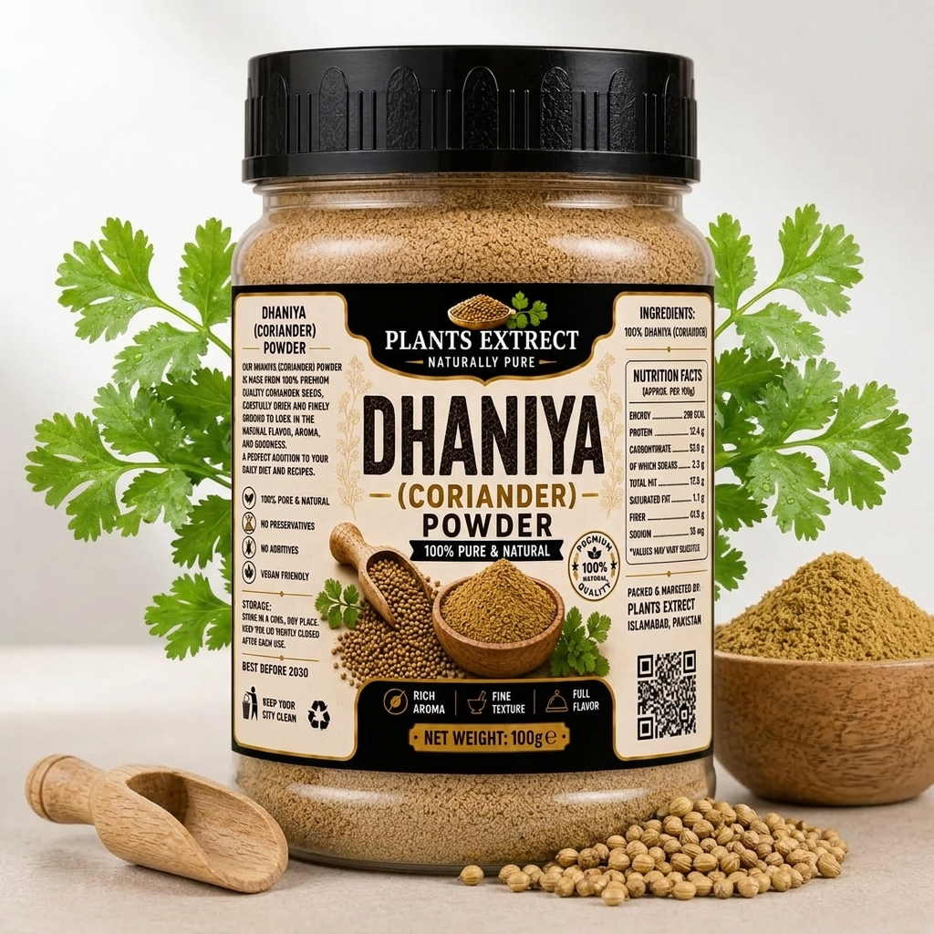 Plants Extrect Dhaniya Powder (Coriander Leaves)100g  | 100% Pure & Natural
