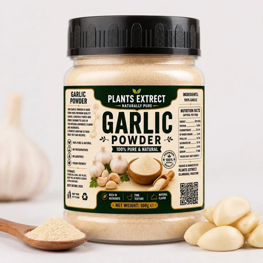 Premium Garlic Powder  – 100% Pure & Natural | Plants Extrect