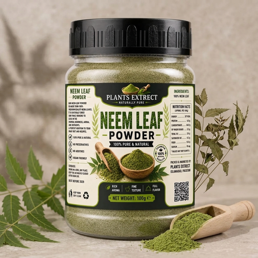 Premium Neem Leaf Powder – 100% Pure & Natural |Plants Extrect | 100g