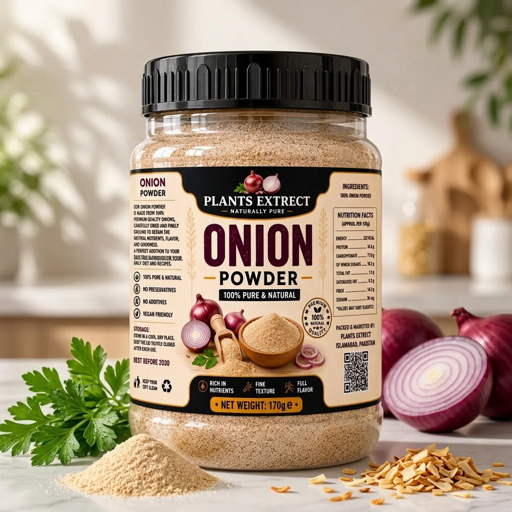 Plants Extrect Onion Powder 100g | 100% Pure & Natural